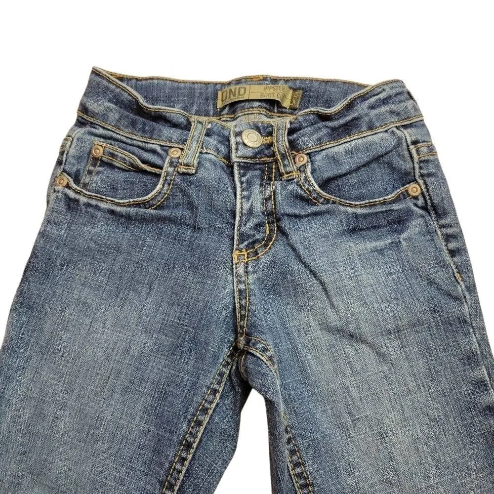 Old Navy hipster bootcut jeans 7 slim